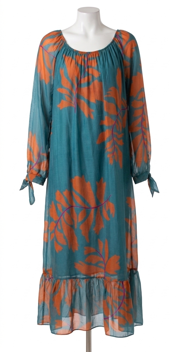 NEW GIGI MODA aloha maxi dress in teal